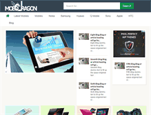 Tablet Screenshot of mobodragon.com